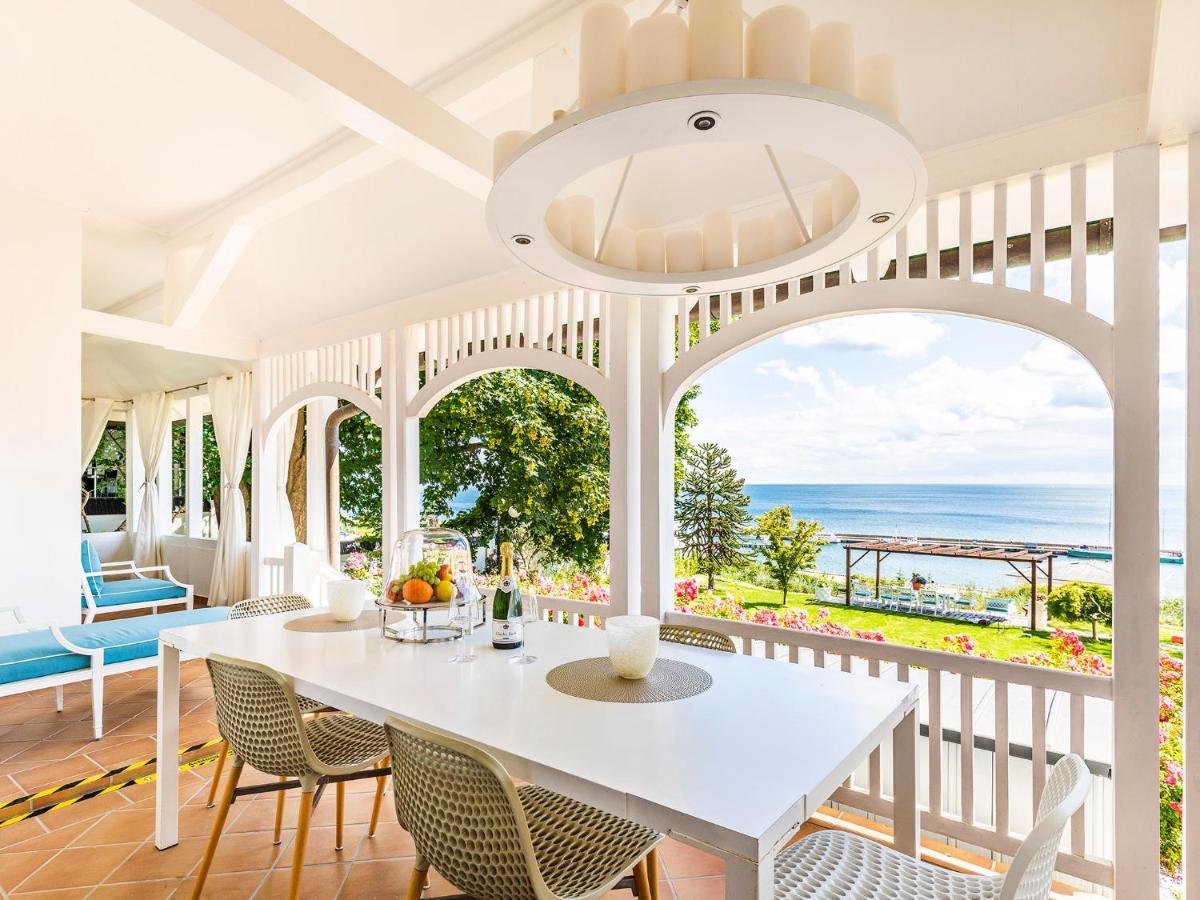 Ostseeresidenz Angelika mit Terrasse und Meerblick Sassnitz Exterior foto