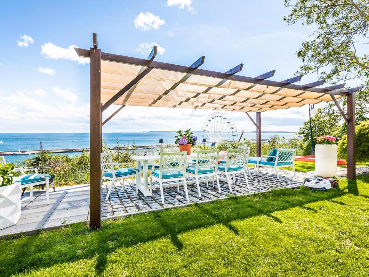 Ostseeresidenz Angelika mit Terrasse und Meerblick Sassnitz Exterior foto